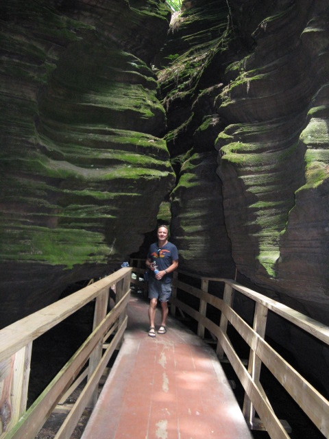 Dells rock formations Dells rock formations