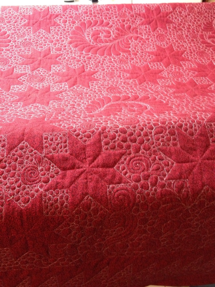 Jeannie's Quilt...the back