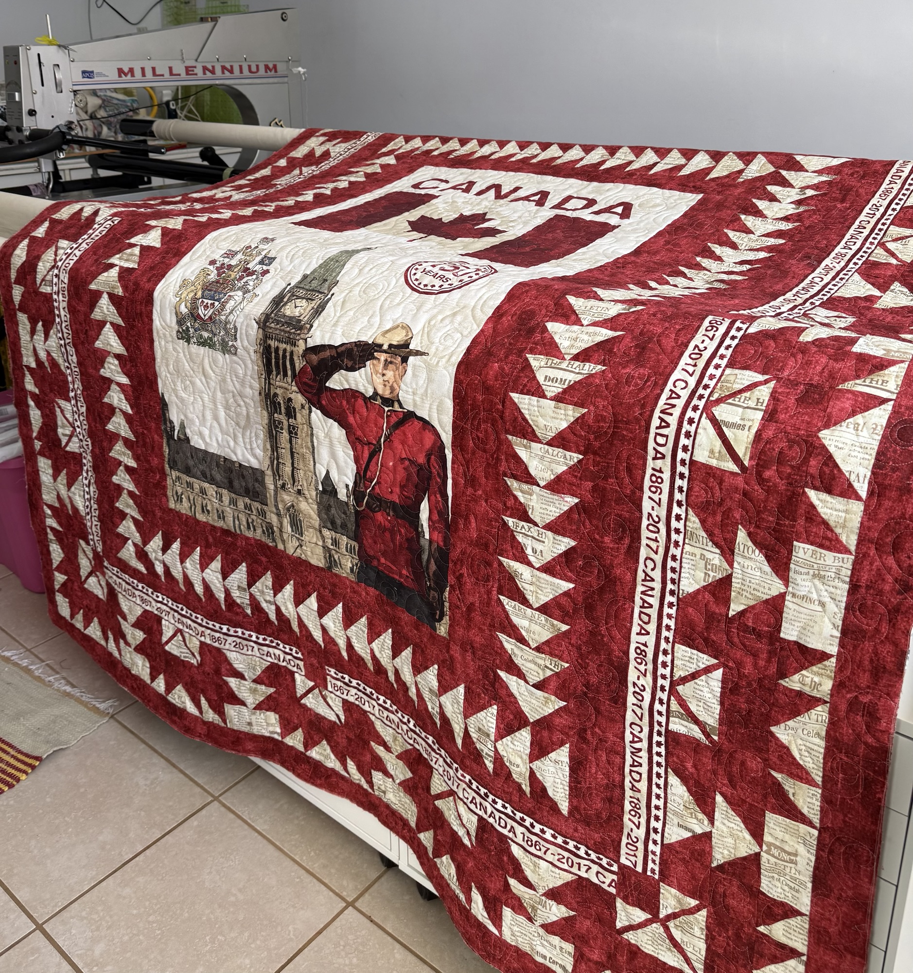 O Canada a Quilt - Wendy's Quilting and Life